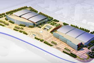 金华家博会展馆:金华体育中心